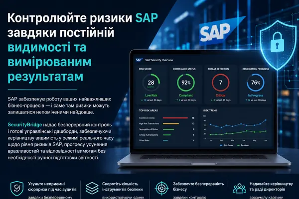 Контролюйте ризики SAP